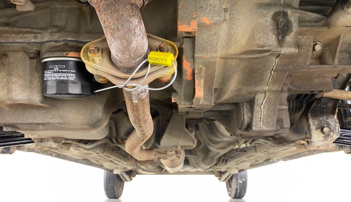 2011 Maruti Alto K10 VXI P, Petrol, Manual, 38,042 km, Front Underbody