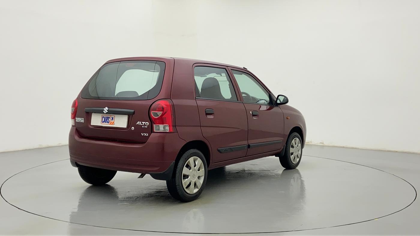 2011 Maruti Alto K10 VXI P, Petrol, Manual, 26,554 km, Right Back Diagonal