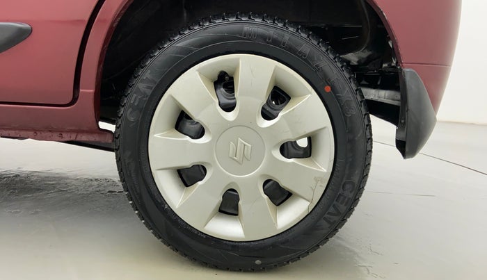 2011 Maruti Alto K10 VXI P, Petrol, Manual, 26,554 km, Left Rear Wheel