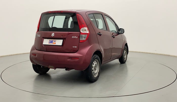 2010 Maruti Ritz LXI, Petrol, Manual, 52,358 km, Right Back Diagonal