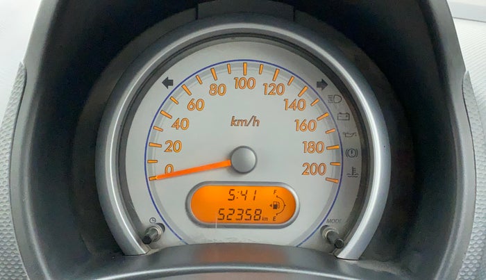 2010 Maruti Ritz LXI, Petrol, Manual, 52,358 km, Odometer Image