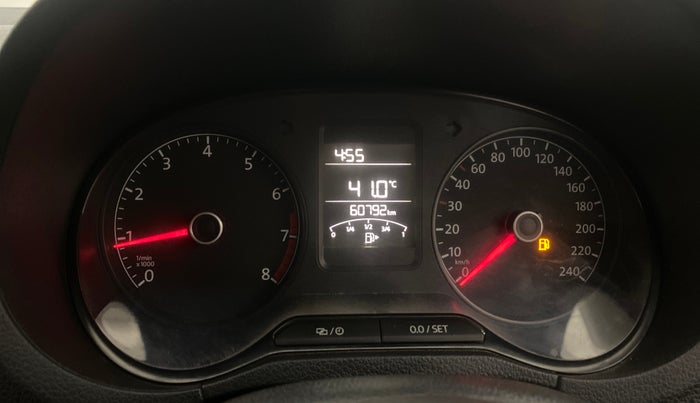 2015 Volkswagen Polo TRENDLINE 1.2L PETROL, Petrol, Manual, 60,768 km, Odometer Image