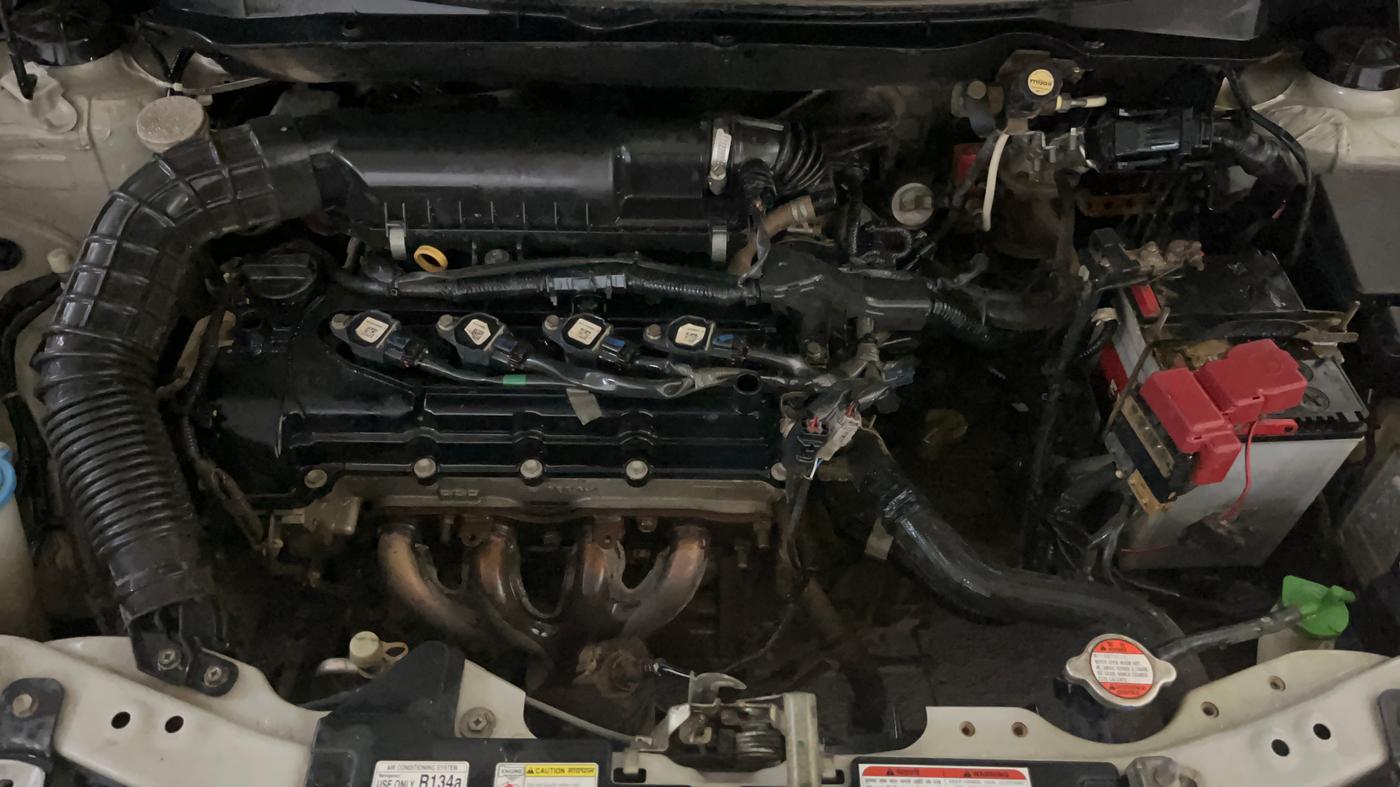 2020 Maruti Swift VXI, CNG, Manual, 96,007 km, Engine View