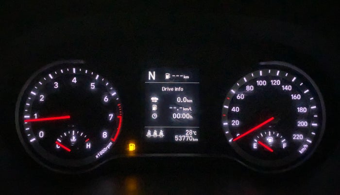 2023 Hyundai GRAND I10 NIOS SPORTZ AMT 1.2 KAPPA VTVT, Petrol, Automatic, 53,757 km, Odometer Image