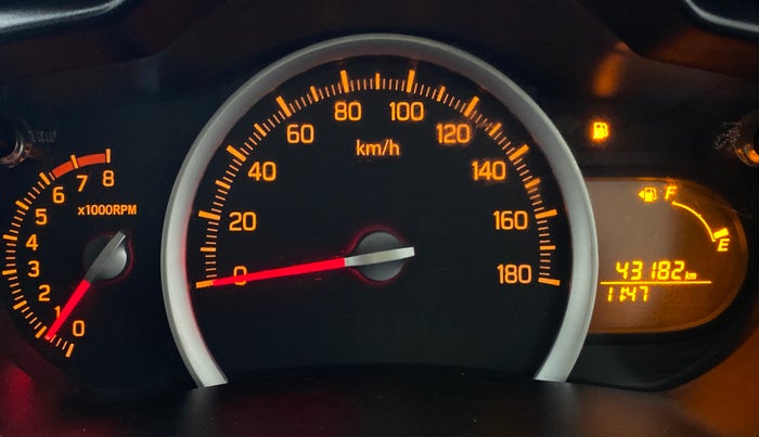 2018 Maruti Celerio ZXI OPT, Petrol, Manual, 43,271 km, Odometer Image