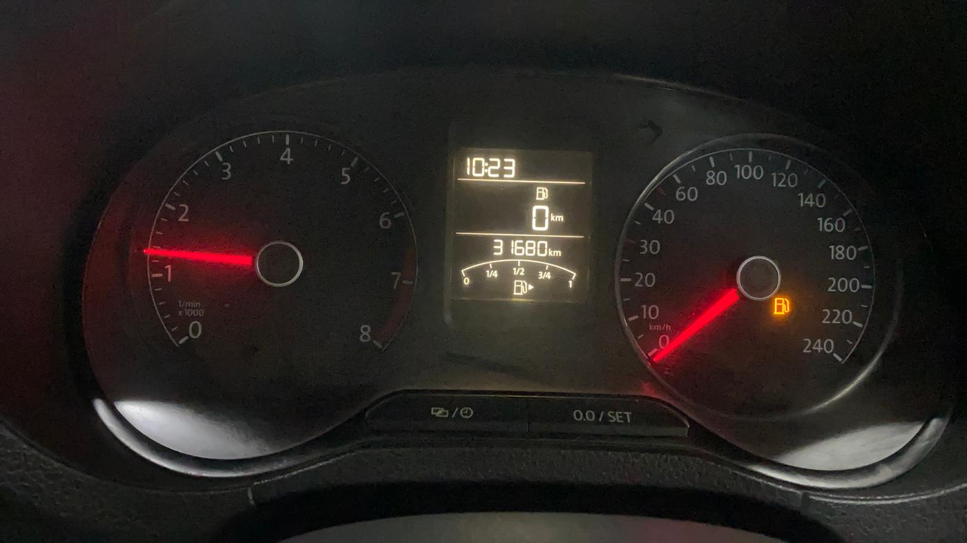 2021 Volkswagen Polo COMFORTLINE 1.0L MPI, Petrol, Manual, 31,683 km, Odometer Image