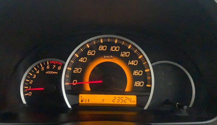 2016 Maruti Wagon R 1.0 VXI, Petrol, Manual, 23,524 km, Odometer Image