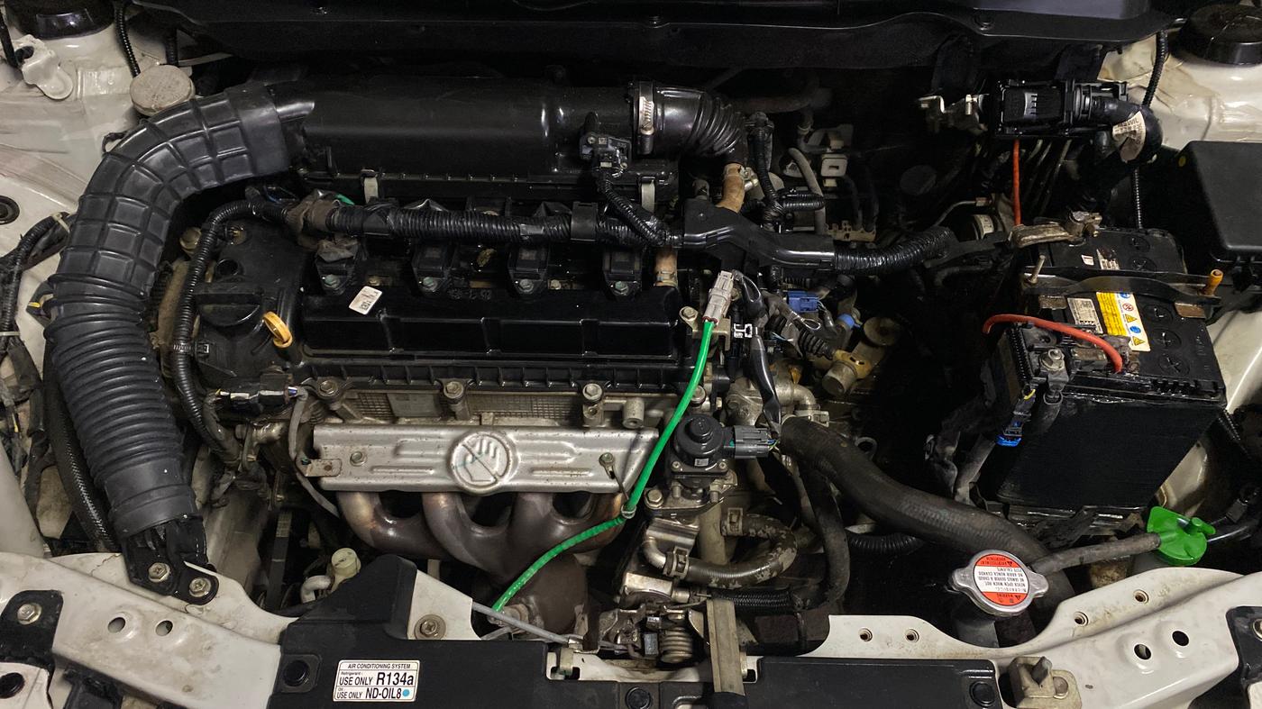 2022 Maruti Swift LXI, Petrol, Manual, 66,173 km, Engine View