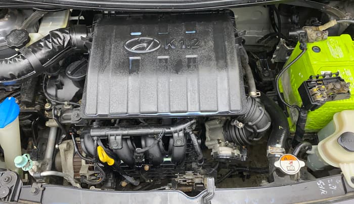 2017 Hyundai Grand i10 SPORTZ 1.2 KAPPA VTVT, Petrol, Manual, 55,414 km, Engine View