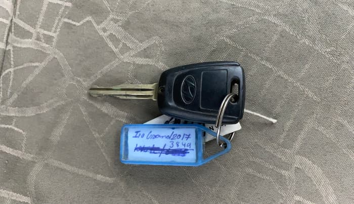 2017 Hyundai Grand i10 SPORTZ 1.2 KAPPA VTVT, Petrol, Manual, 55,414 km, Key Close Up