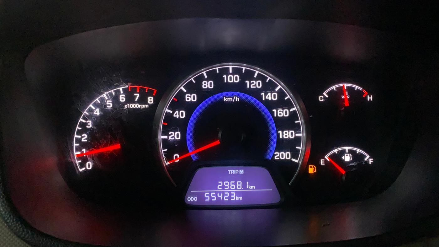 2017 Hyundai Grand i10 SPORTZ 1.2 KAPPA VTVT, Petrol, Manual, 55,414 km, Odometer Image