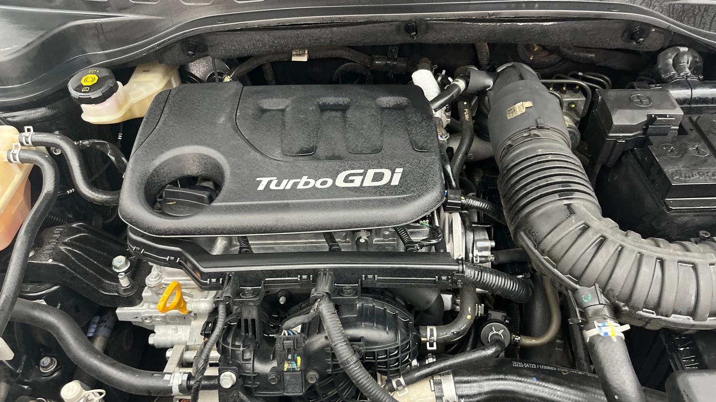 2022 KIA SONET HTK PLUS 1.0 IMT, Petrol, Manual, 45,230 km, Engine View
