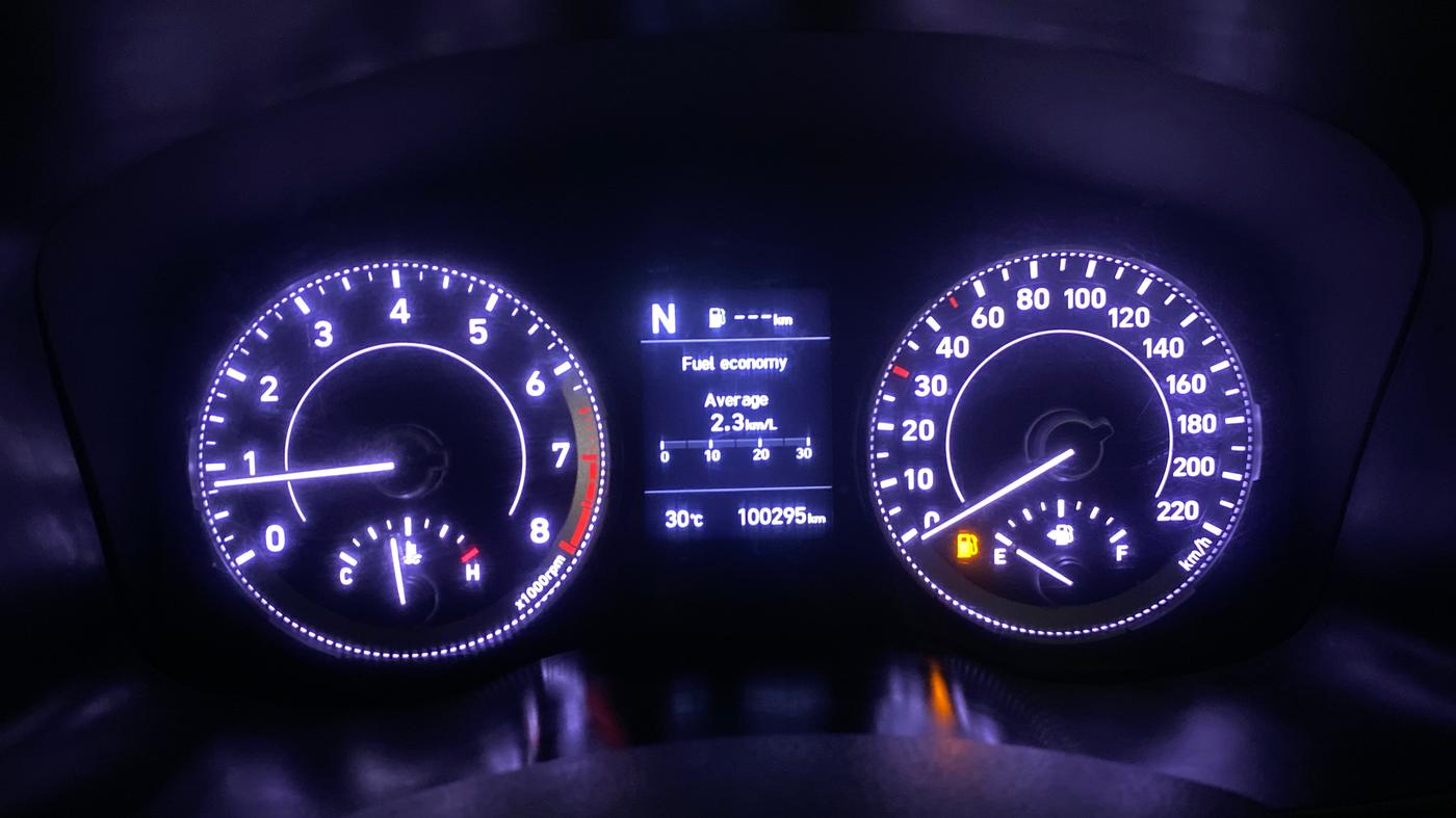 2020 Hyundai VENUE SX 1.0 TURBO IMT, Petrol, Manual, 1,00,287 km, Odometer Image