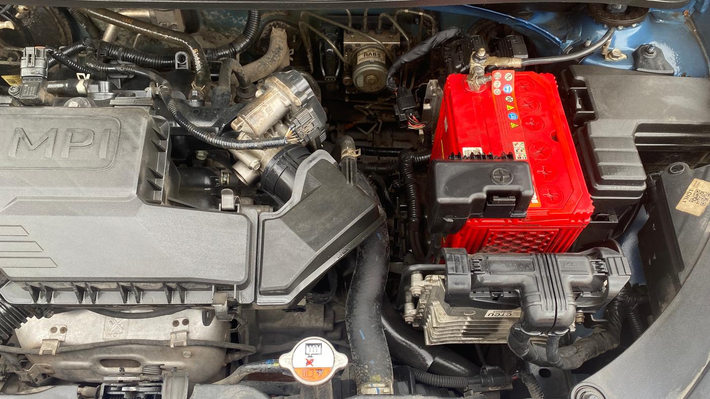 2019 Hyundai NEW SANTRO SPORTZ AMT, Petrol, Automatic, 93,107 km, Engine View - Left