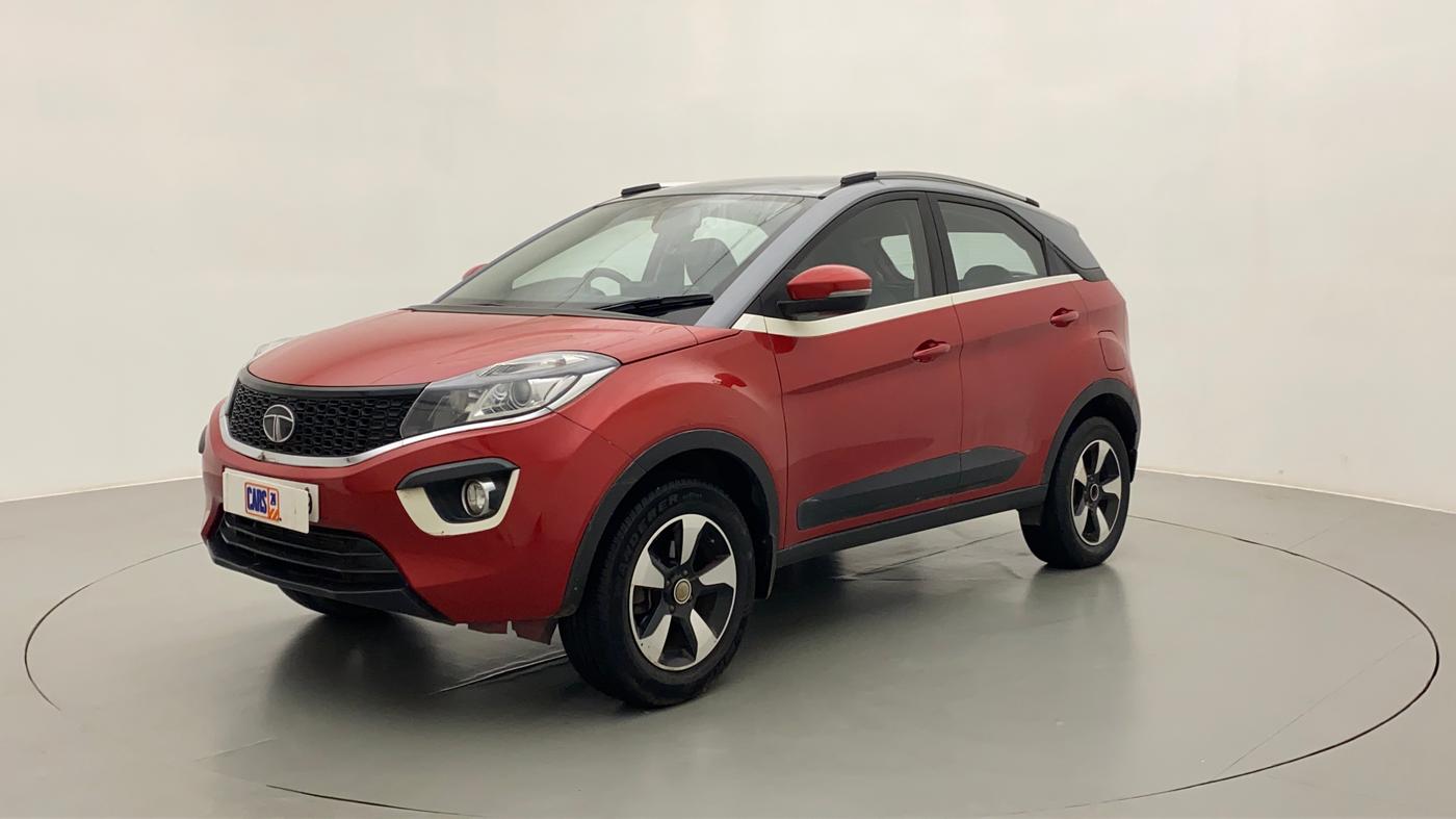 2018 Tata NEXON XZA PLUS DIESEL, Diesel, Automatic, 1,09,563 km, Left Front Diagonal