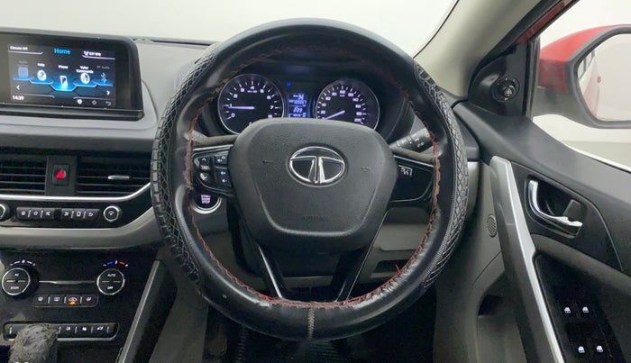 2018 Tata NEXON XZA PLUS DIESEL, Diesel, Automatic, 1,09,563 km, Steering Wheel Close Up