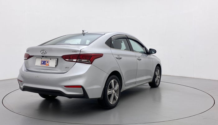 2018 Hyundai Verna 1.6 CRDI SX + AT, Diesel, Automatic, 91,198 km, Right Back Diagonal