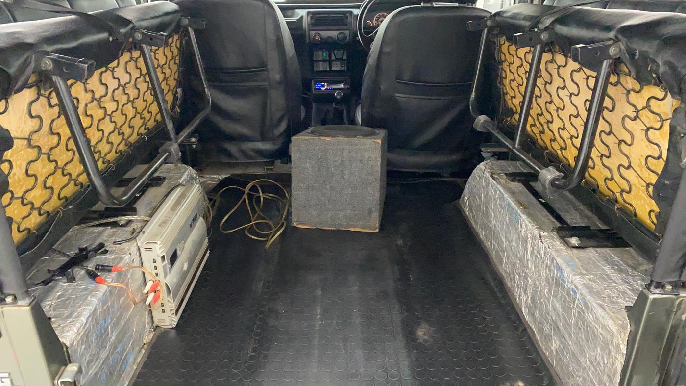 2014 Mahindra Thar CRDE 4X4 BS IV, Diesel, Manual, 46,933 km, Boot Inside