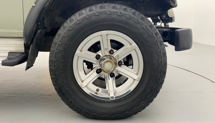 2014 Mahindra Thar CRDE 4X4 BS IV, Diesel, Manual, 46,933 km, Right Front Wheel