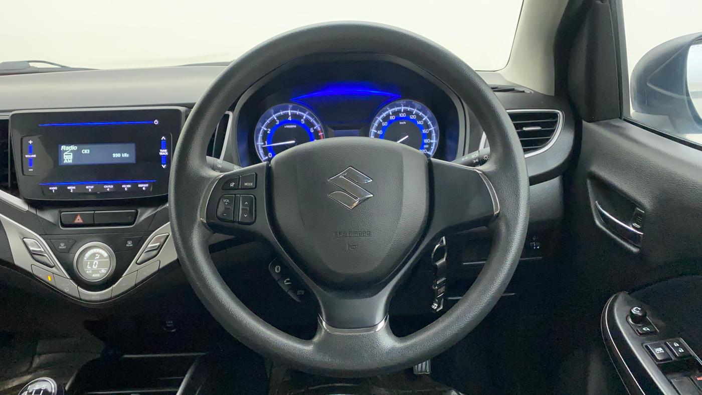 2021 Maruti Baleno DELTA PETROL 1.2, Petrol, Manual, 15,938 km, Steering Wheel Close Up