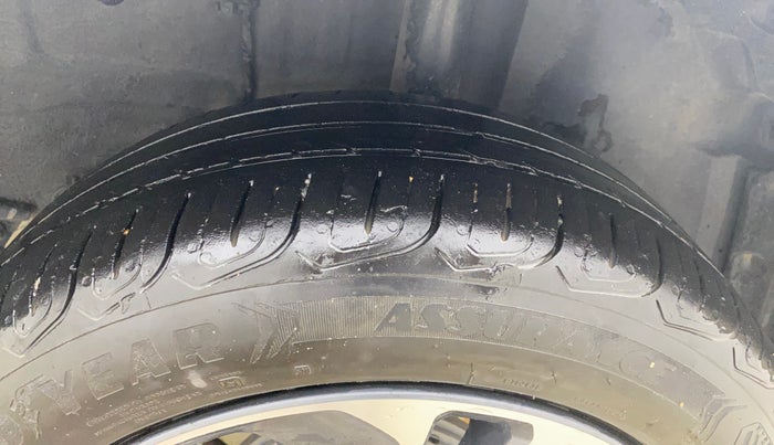 2022 Tata ALTROZ XZA PLUS, Petrol, Automatic, 53,140 km, Left Rear Tyre Tread