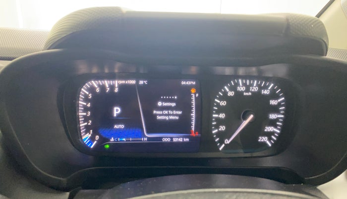 2022 Tata ALTROZ XZA PLUS, Petrol, Automatic, 53,140 km, Odometer Image