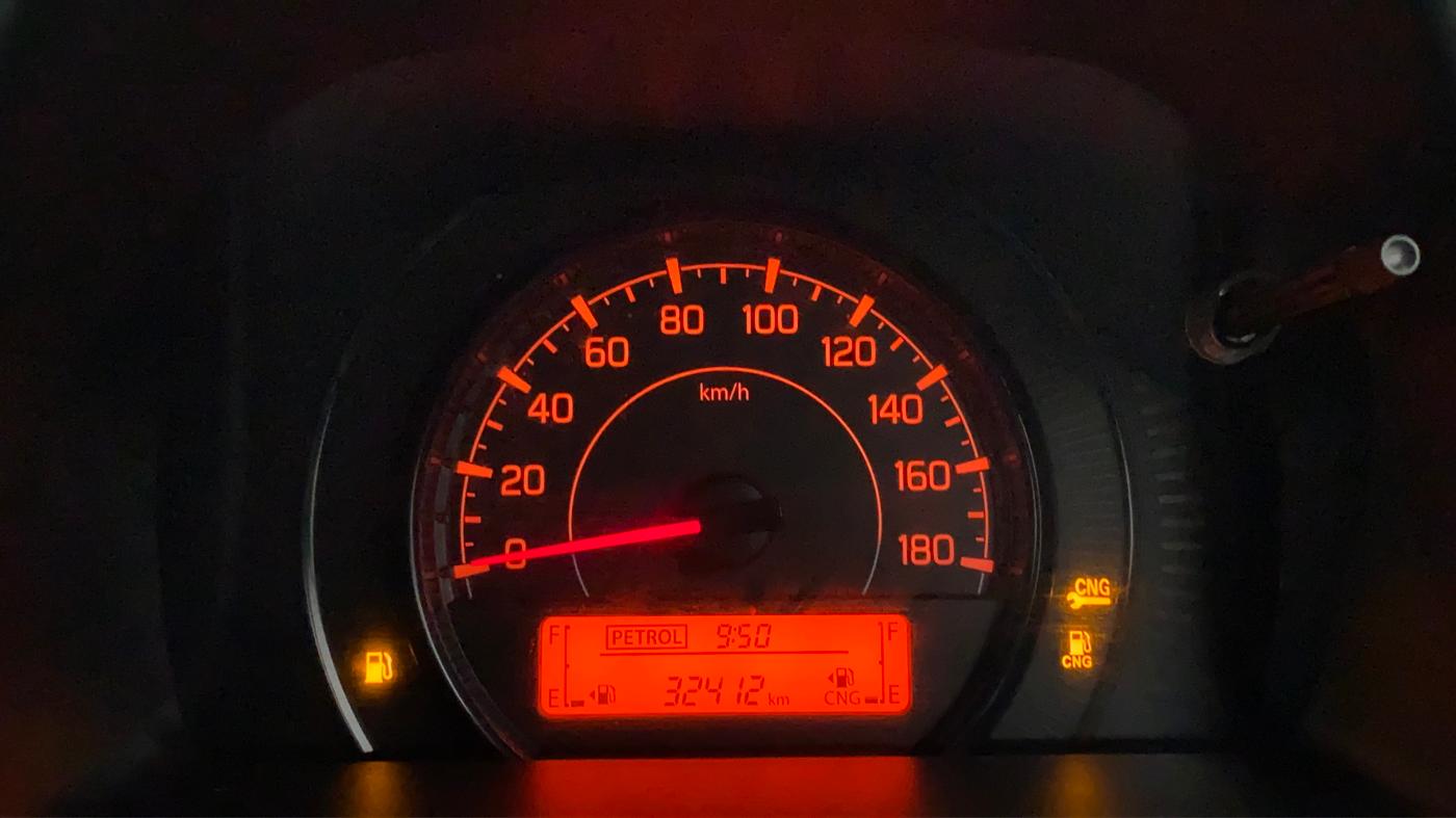 2021 Maruti New Wagon-R LXI CNG (O) 1.0, CNG, Manual, 32,369 km, Odometer Image