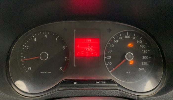 2013 Volkswagen Polo COMFORTLINE 1.2L PETROL, Petrol, Manual, 1,14,886 km, Odometer Image