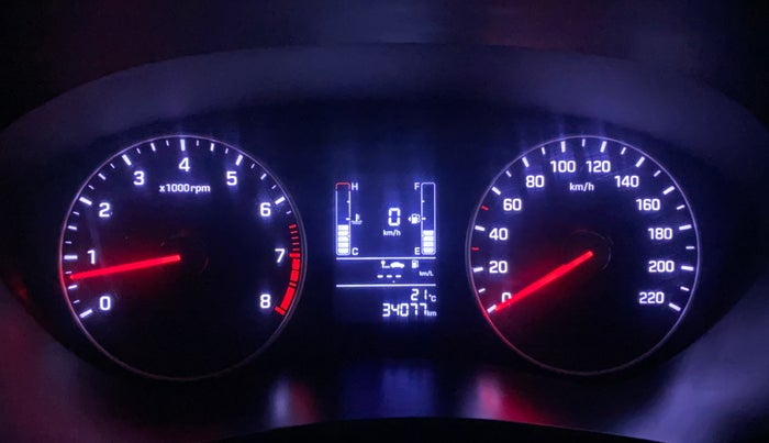 2019 Hyundai Elite i20 SPORTZ PLUS 1.2, Petrol, Manual, 34,066 km, Odometer Image