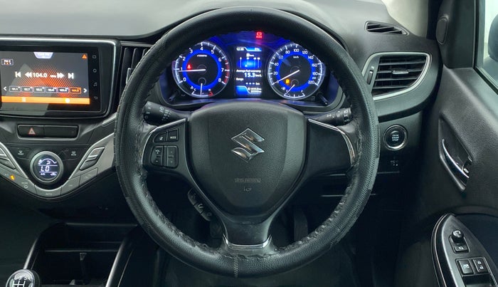 2019 Maruti Baleno ALPHA PETROL 1.2, Petrol, Manual, 38,368 km, Steering Wheel Close Up