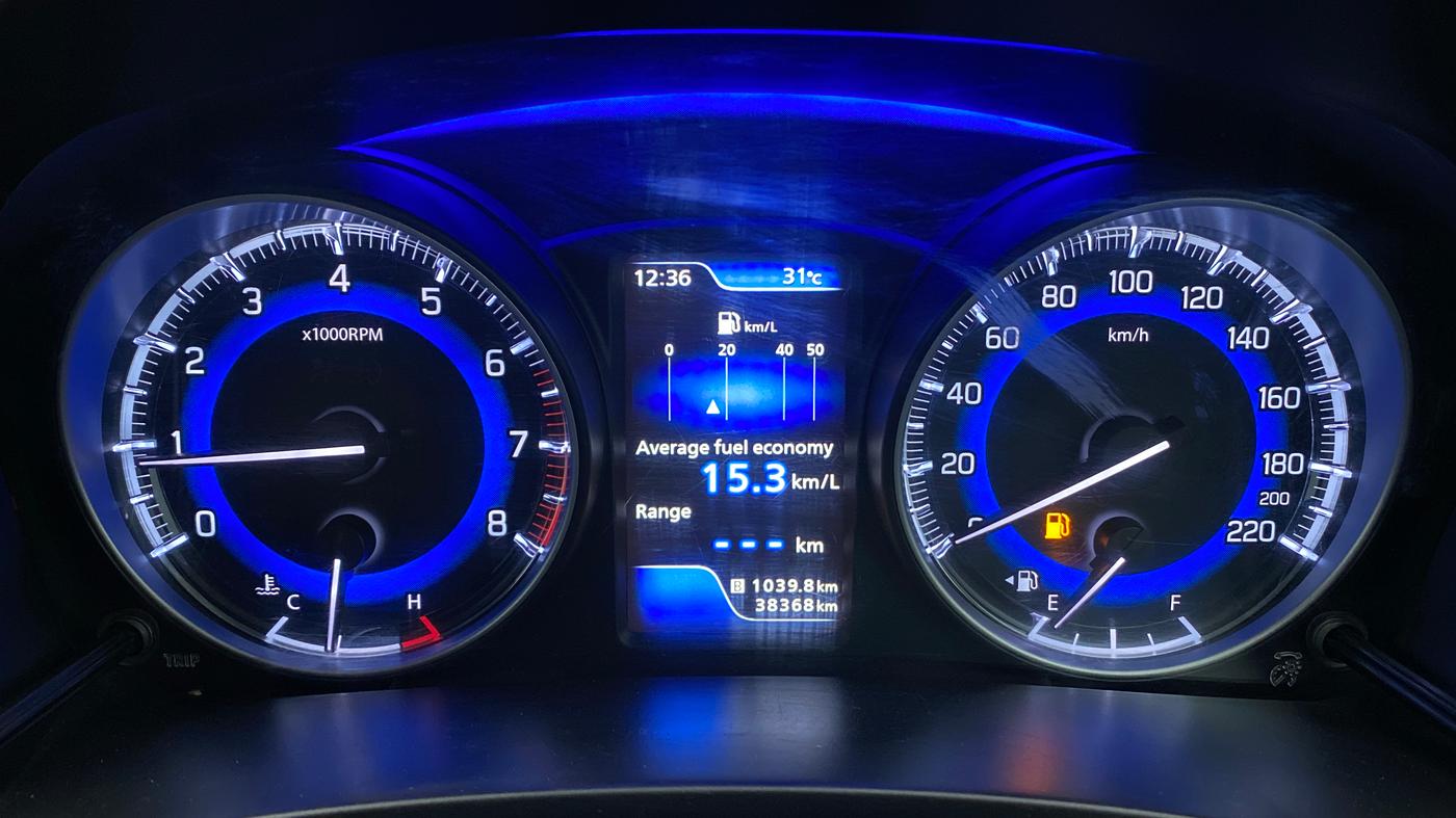 2019 Maruti Baleno ALPHA PETROL 1.2, Petrol, Manual, 38,368 km, Odometer Image