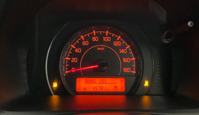2021 Maruti New Wagon-R LXI CNG 1.0, CNG, Manual, 45,722 km, Odometer Image