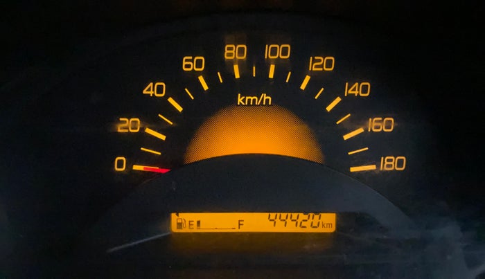 2013 Maruti Wagon R 1.0 LXI, Petrol, Manual, 44,378 km, Odometer Image