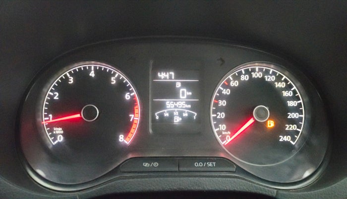 2014 Volkswagen Polo HIGHLINE1.2L, Petrol, Manual, 55,473 km, Odometer Image