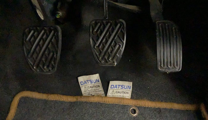 2018 Datsun Go REMIX EDITION, Petrol, Manual, 19,597 km, Pedals