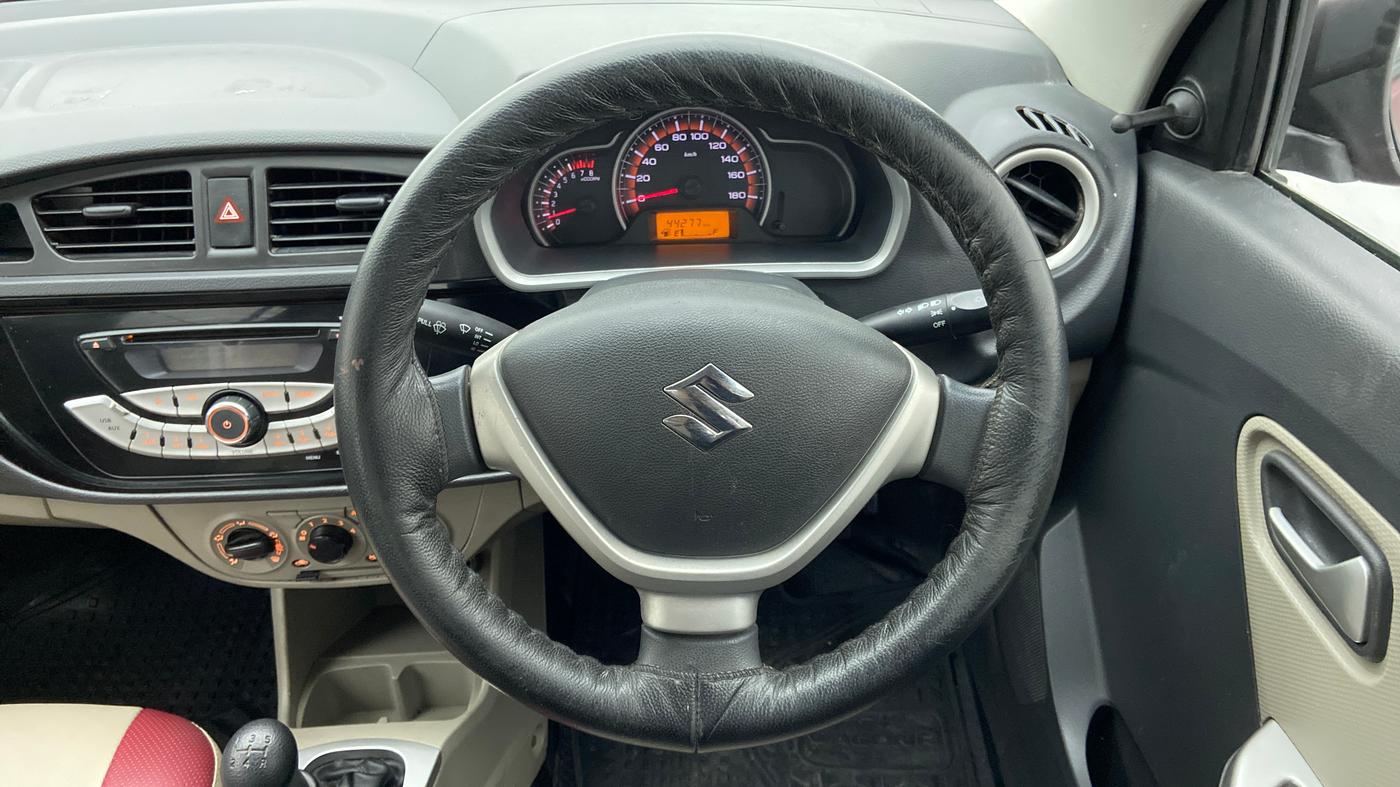 2018 Maruti Alto K10 VXI, Petrol, Manual, 44,407 km, Steering Wheel Close Up