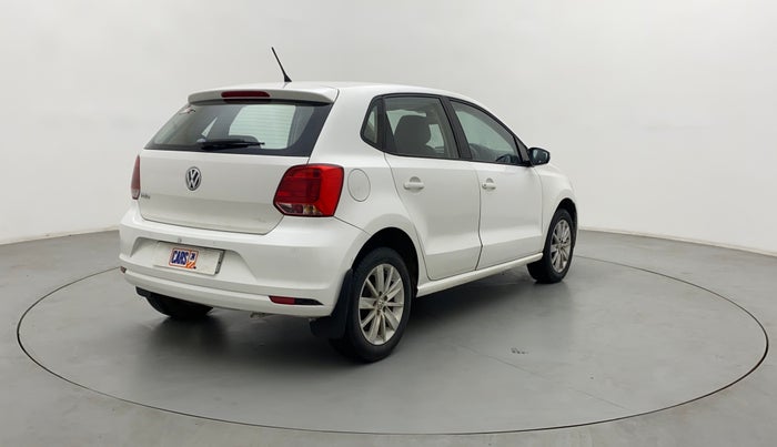 2016 Volkswagen Polo HIGHLINE1.2L, Petrol, Manual, 74,085 km, Right Back Diagonal