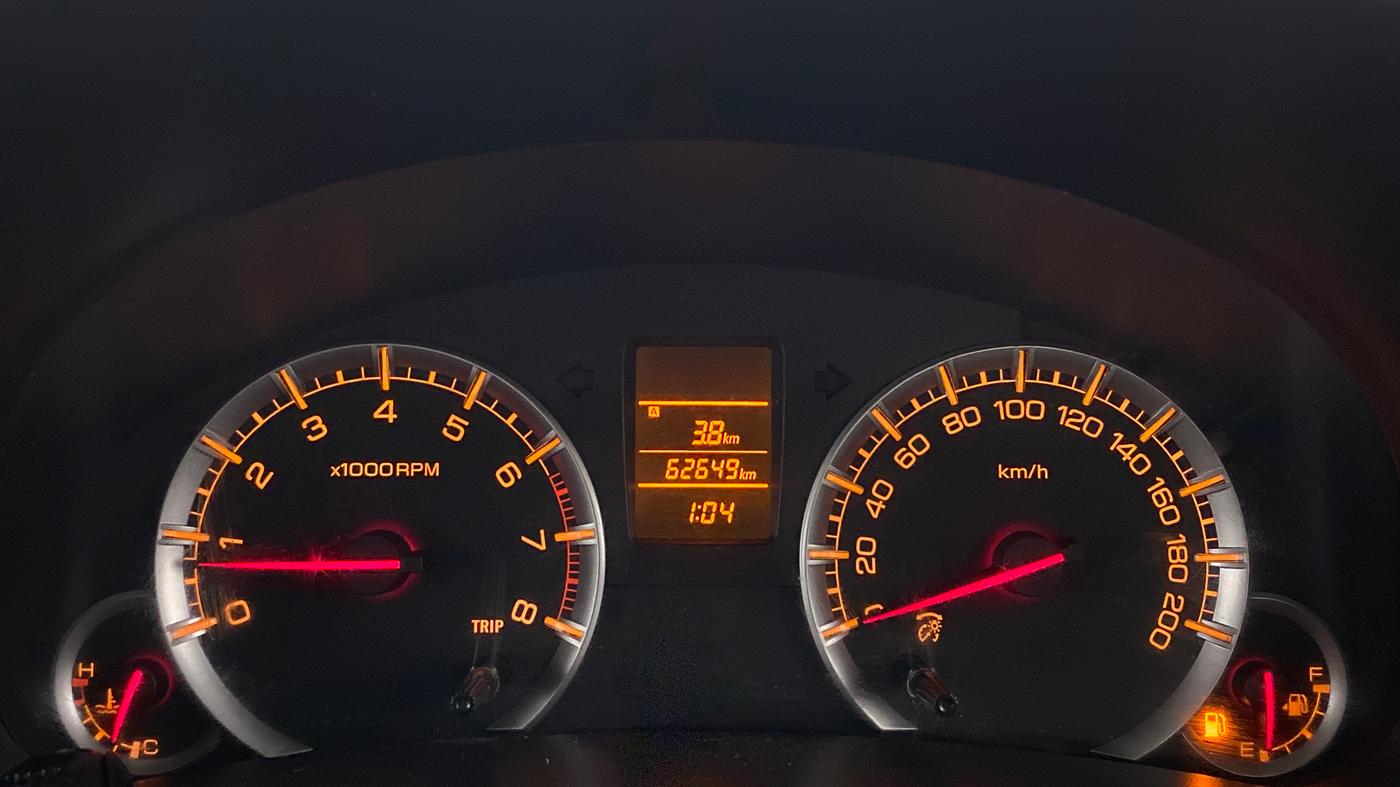 2016 Maruti Swift VXI, Petrol, Manual, 62,849 km, Odometer Image