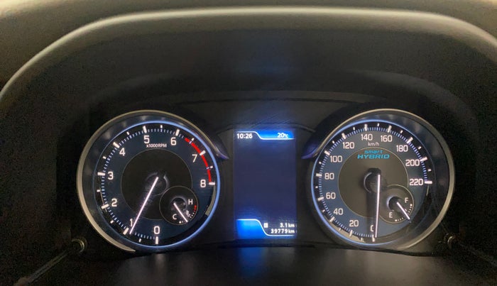 2020 Maruti Ertiga ZXI SHVS, Petrol, Manual, 39,800 km, Odometer Image