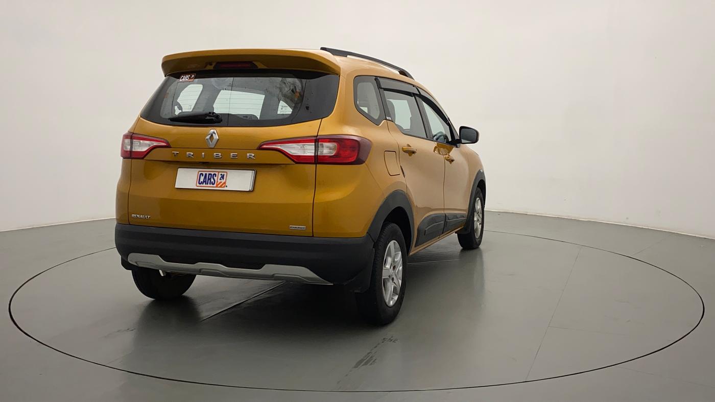 2019 Renault TRIBER RXZ, Petrol, Manual, 27,196 km, Right Back Diagonal