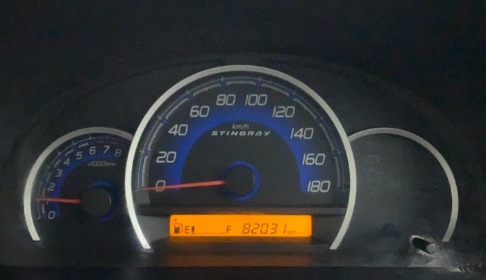 2013 Maruti Wagon R Stingray LXI, Petrol, Manual, 82,158 km, Odometer Image
