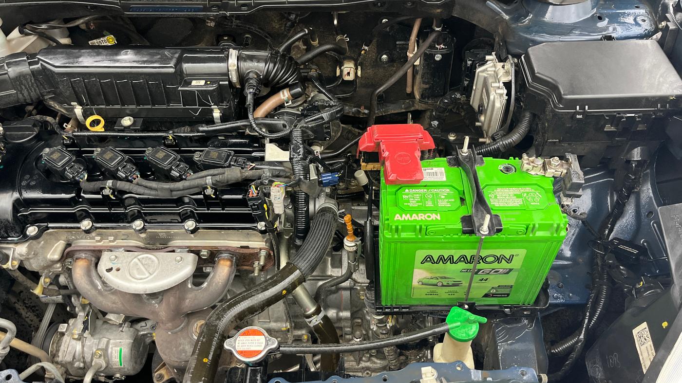 2021 Maruti S Cross ZETA AT 1.5, Petrol, Automatic, 48,330 km, Engine View - Left