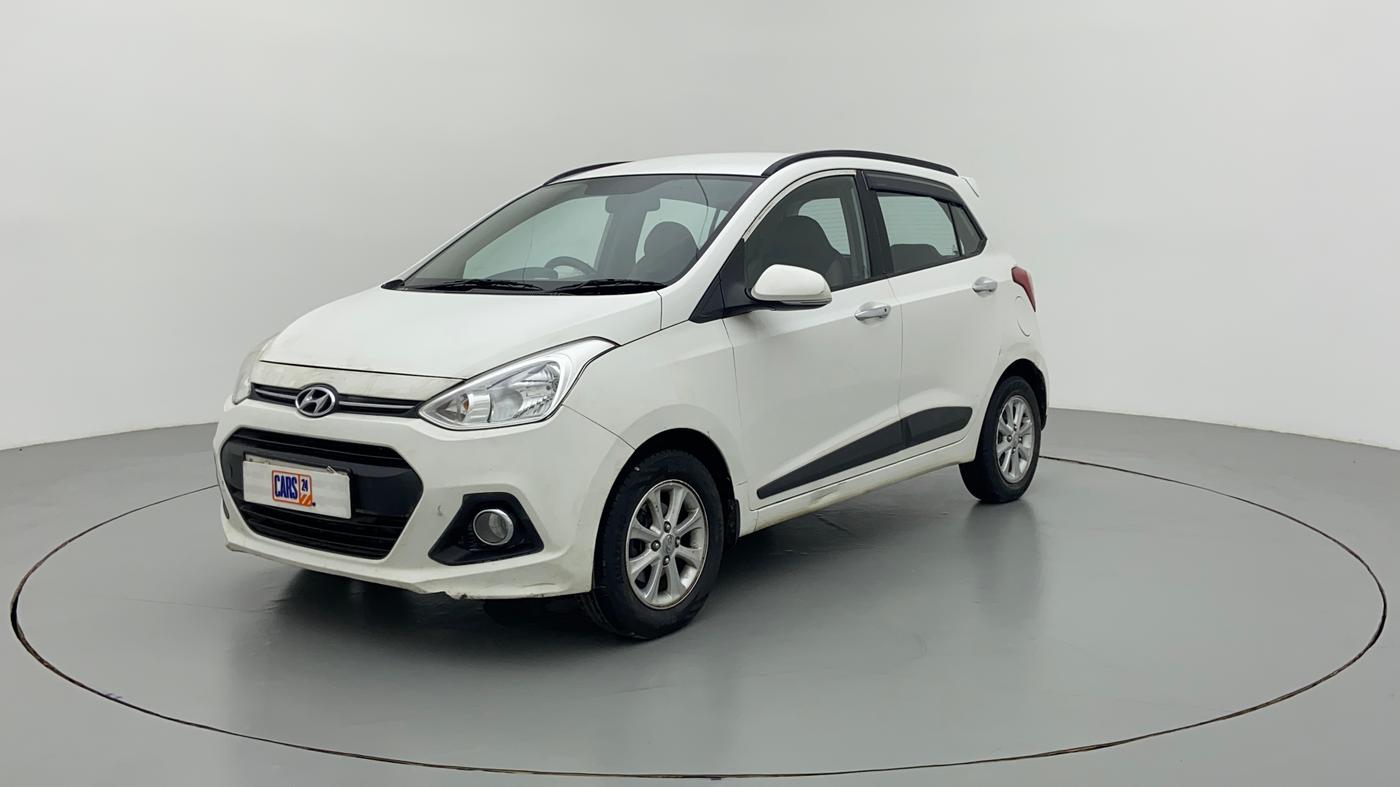 2014 Hyundai Grand i10 ASTA 1.1 CRDI, Diesel, Manual, 71,374 km, Left Front Diagonal