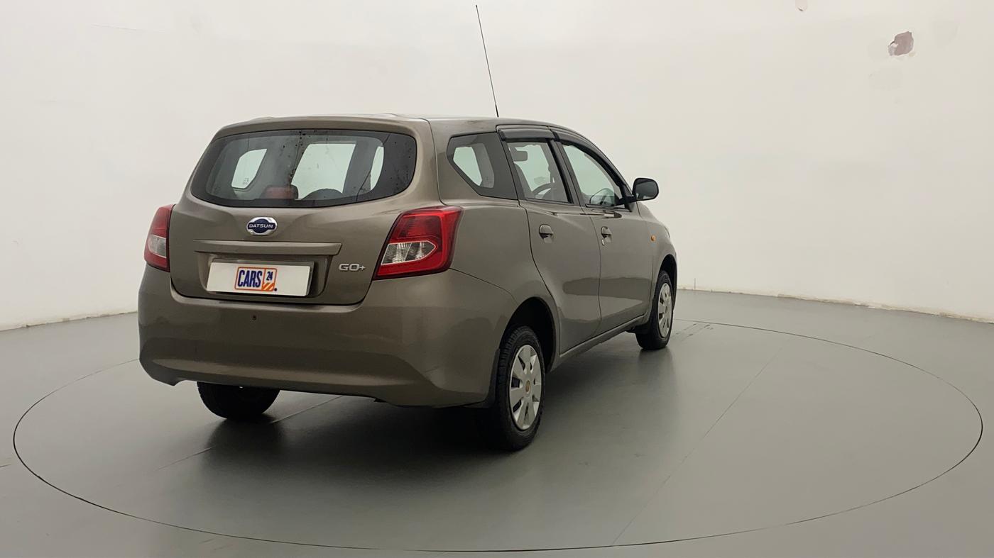 2017 Datsun Go Plus T, Petrol, Manual, 28,774 km, Right Back Diagonal