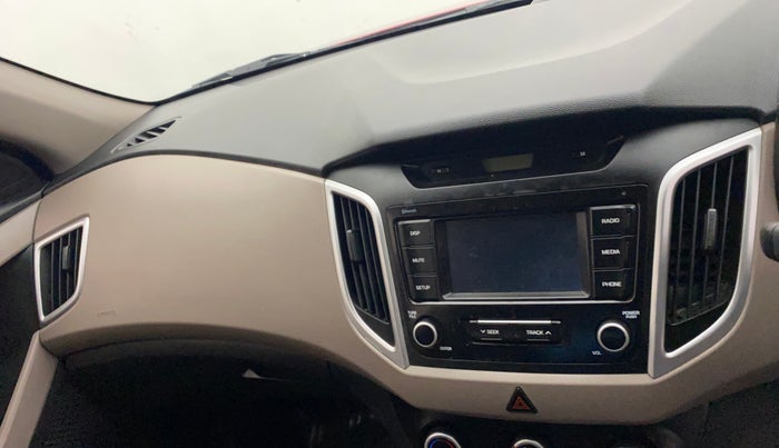 2018 Hyundai Creta E PLUS 1.6 PETROL, Petrol, Manual, 33,375 km, AC Unit - AC panel minor damage