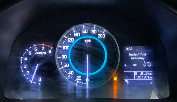 2017 Maruti IGNIS ZETA 1.2, CNG, Manual, 1,01,271 km, Odometer Image