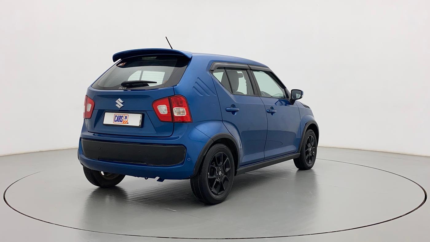2017 Maruti IGNIS ZETA 1.2, CNG, Manual, 1,01,271 km, Right Back Diagonal
