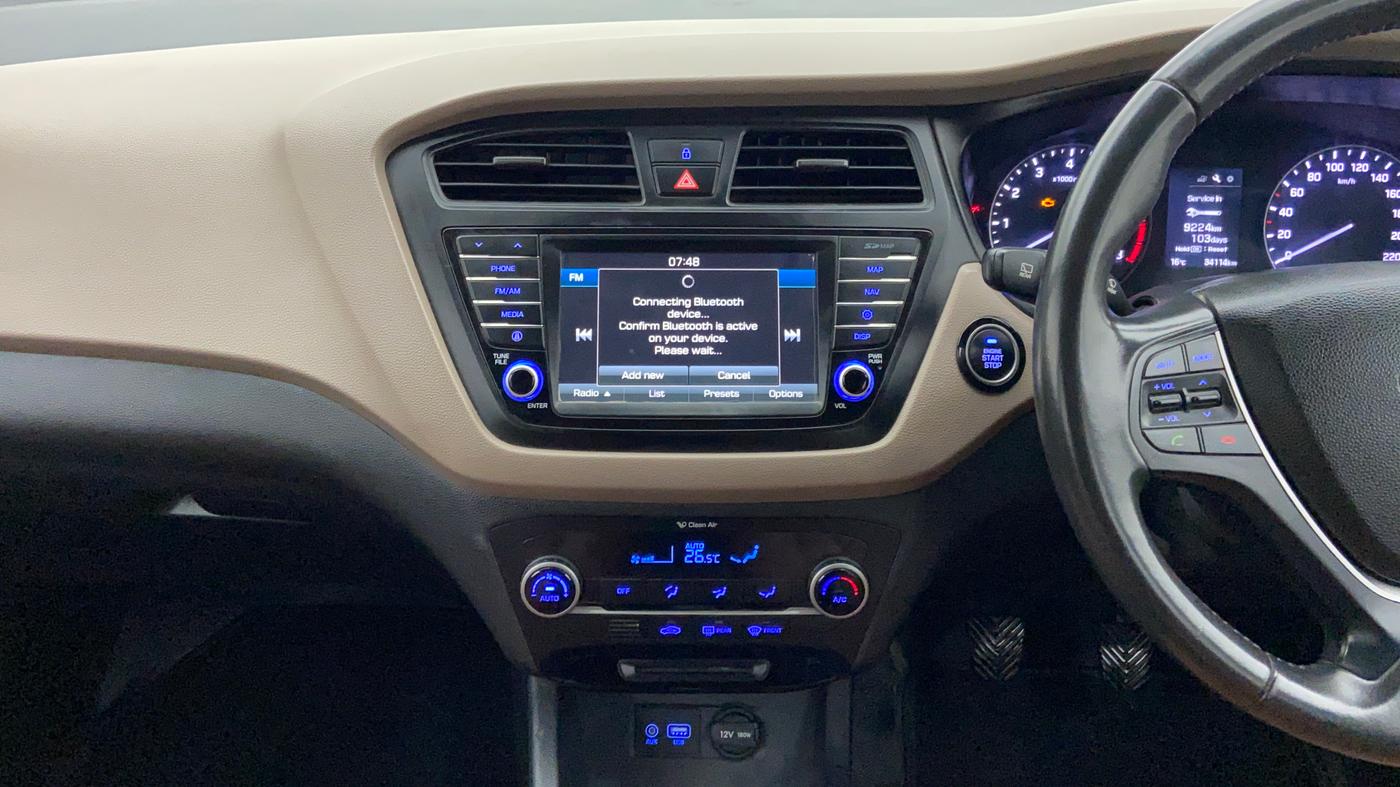 2016 Hyundai Elite i20 ASTA 1.2 (O), Petrol, Manual, 34,107 km, Air Conditioner