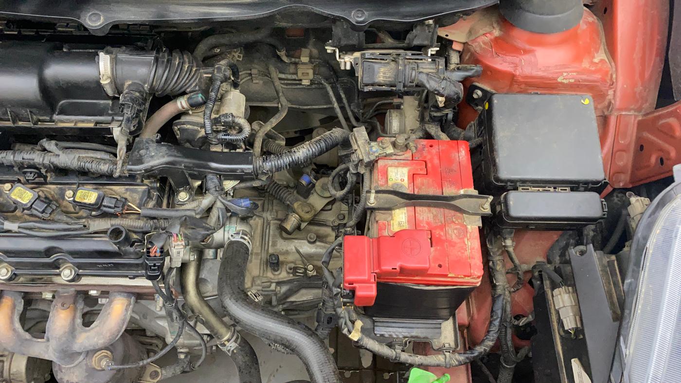 2022 Toyota Glanza V, Petrol, Manual, 88,120 km, Engine View - Left