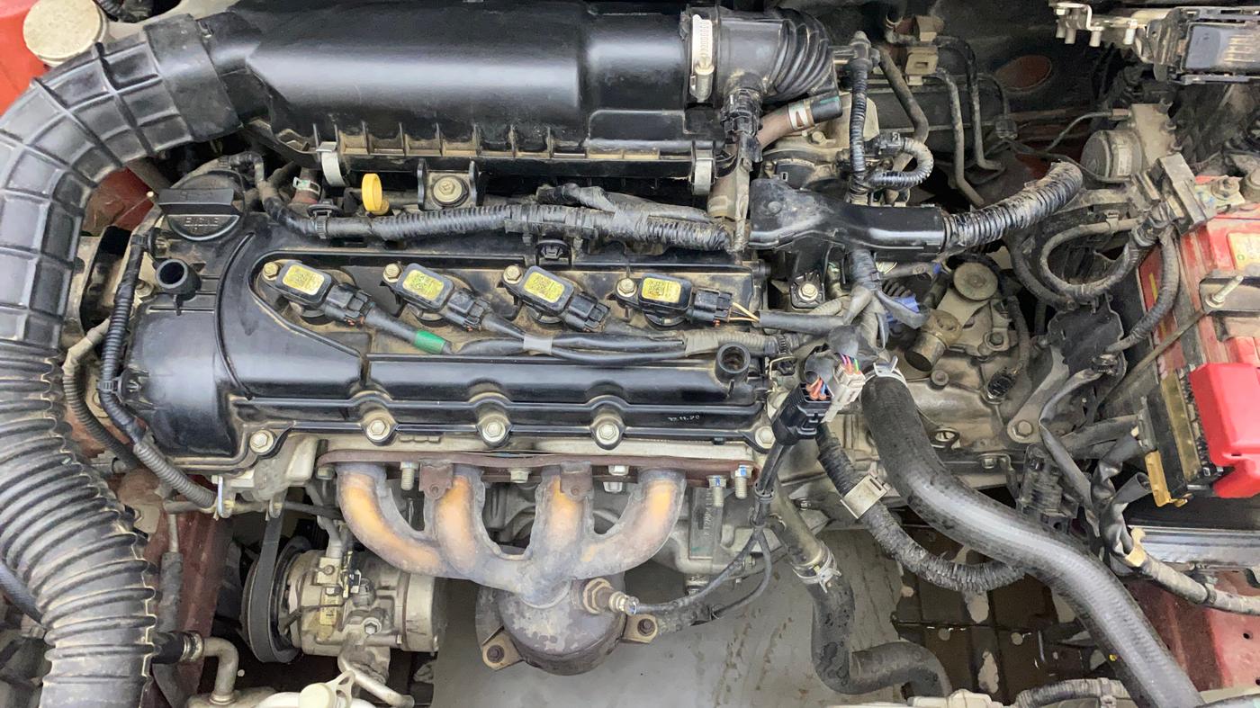 2022 Toyota Glanza V, Petrol, Manual, 88,120 km, Engine View